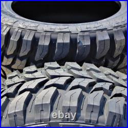 2 New Crosswind M/T LT 255/70R16 Load D 8 Ply MT Mud Tires
