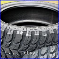 2 New Crosswind M/T LT 35X12.50R24 Load E 10 Ply MT Mud Tires