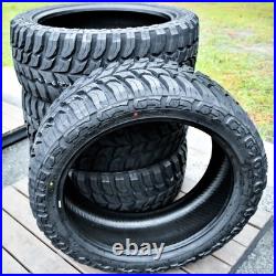 2 New Crosswind M/T LT 35X12.50R24 Load E 10 Ply MT Mud Tires