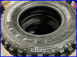 2 New Forceum M/T 08 LT 235/75R15 Load C 6 Ply MT Mud Tires