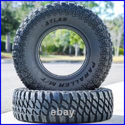 2 Tires Atlas Paraller M/T LT 235/80R17 Load E 10 Ply MT Mud
