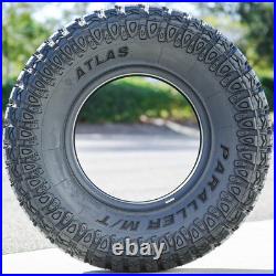 2 Tires Atlas Paraller M/T LT 265/75R16 Load E 10 Ply MT Mud Tire