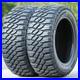 2 Tires Atlas Paraller M/T LT 33X12.50R17 Load E 10 Ply MT Mud Tire