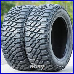 2 Tires Atlas Paraller M/T LT 33X12.50R17 Load E 10 Ply MT Mud Tire