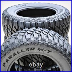 2 Tires Atlas Paraller M/T LT 33X12.50R24 Load E 10 Ply MT Mud