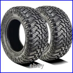 2 Tires Black Bear Mud Terrain LT 31X10.50R15 Load C 6 Ply MT M/T