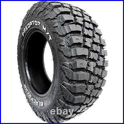 2 Tires Black Bear Predator M/T LT 35X12.50R20 Load F 12 Ply MT Mud