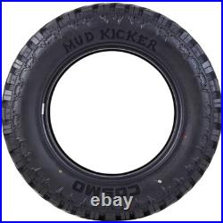 2 Tires Cosmo Mud Kicker LT 255/75R17 Load C 6 Ply MT M/T Mud