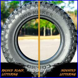 2 Tires Cosmo Mud Kicker LT 305/55R20 Load F 12 Ply MT M/T Mud