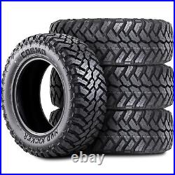 2 Tires Cosmo Mud Kicker LT 33X12.50R18 Load F 12 Ply MT M/T Mud