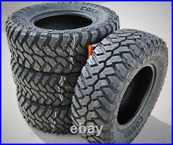 2 Tires Cosmo Mud Kicker LT 37X13.50R20 Load F 12 Ply MT M/T Mud