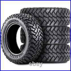 2 Tires Cosmo Mud Kicker LT 37X13.50R20 Load F 12 Ply MT M/T Mud