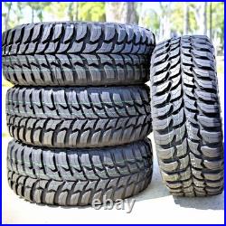 2 Tires Crosswind M/T LT 255/75R17 Load C 6 Ply MT Mud
