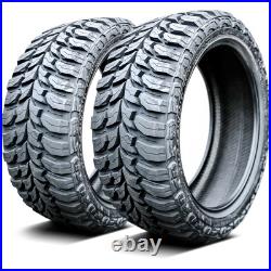 2 Tires Crosswind M/T LT 37X13.50R22 Load E 10 Ply MT Mud