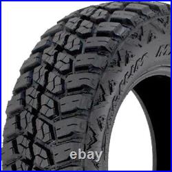 2 Tires Delium Terra Raider M/T KU-255 LT 33X12.50R18 Load E 10 Ply MT Mud