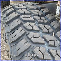 2 Tires Delium Terra Raider M/T KU-255 LT 33X12.50R18 Load E 10 Ply MT Mud