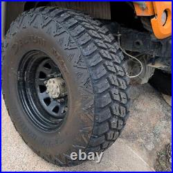 2 Tires Delium Terra Raider M/T KU-255 LT 33X12.50R18 Load E 10 Ply MT Mud