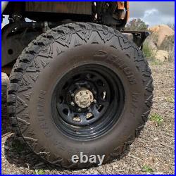 2 Tires Delium Terra Raider M/T KU-255 LT 37X12.50R22 Load E 10 Ply MT Mud