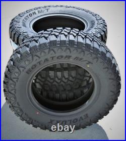 2 Tires Evoluxx Rotator M/T LT 265/75R16 Load E 10 Ply MT Mud