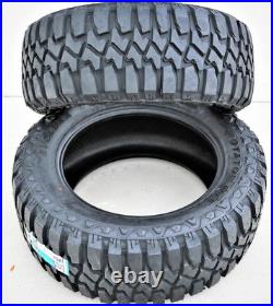 2 Tires Evoluxx Rotator M/T LT 35X12.50R20 Load F 12 Ply MT Mud