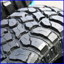 2 Tires Fortune Tormenta M/T FSR310 LT 33X12.50R15 Load C 6 Ply MT Mud