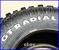 2 Tires GT Radial Savero Komodo M/T Plus LT 235/75R15 Load C 6 Ply MT Mud