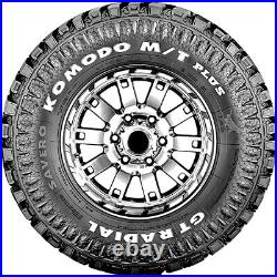 2 Tires GT Radial Savero Komodo M/T Plus LT 245/75R16 Load E 10 Ply MT Mud