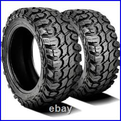 2 Tires Gladiator X Comp M/T LT 265/70R17 Load E 10 Ply MT Mud