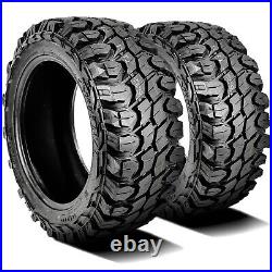 2 Tires Gladiator X-Comp M/T LT 33X12.50R22 Load F 12 Ply MT Mud