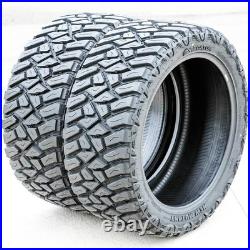 2 Tires Predator New Mutant X-MT LT 33X12.50R22 Load F 12 Ply MT M/T Mud