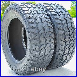 2 Tires Red Flame RD-X MT LT 35X12.50R20 Load E 10 Ply M/T Mud