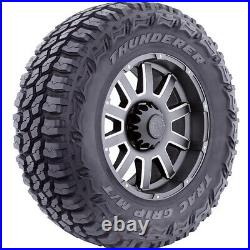 2 Tires Thunderer Trac Grip M/T LT 33X12.50R18 Load F 12 Ply MT Mud