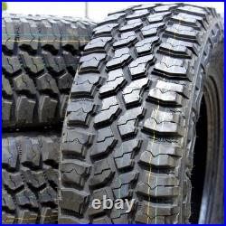 2 Tires Thunderer Trac Grip M/T Steel Belted LT 35X12.50R22 Load F 12 Ply MT Mud