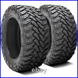 2 Tires Venom Power Terra Hunter M/T LT 285/55R20 Load E 10 Ply MT Mud