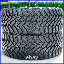2 Tires Venom Power Terra Hunter M/T LT 33X13.50R20 Load F 12 Ply MT Mud