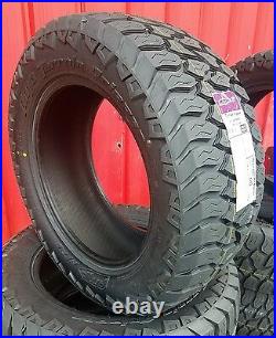 4 305/55/20 Amp Terrain Gripper At Mud 4 New Tires 10ply E Load 305/55r20