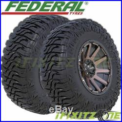 4 Federal XPLORA MT LT 33x12.50R20 119Q Load F/12Ply Mud Tires