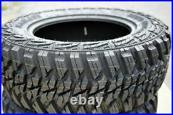 4 Kanati Mud Hog M/T LT 35X12.50R22 Load E 10 Ply MT Mud Tires