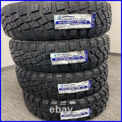 4 NEOTERRA Tires Neomax-MT LT 35X12.50R22 Load E 10 Ply MT Mud Terrain 117Q