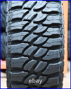 4 NEW ATLAS PARALLER M/T 33X1250R15 Load C 6 Ply MT Mud Terrain 33125015 R15