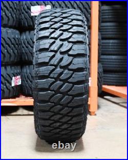 4 NEW ATLAS PARALLER M/T 33X1250R15 Load C 6 Ply MT Mud Terrain 33125015 R15