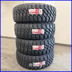 4 NEW ATLAS Tires PARALLER M/T LT 35X12.50R20 Load F 12 Ply MT Mud Tire 125Q