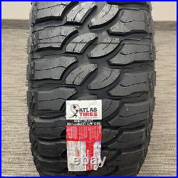 4 NEW ATLAS Tires PARALLER M/T LT 35X12.50R20 Load F 12 Ply MT Mud Tire 125Q