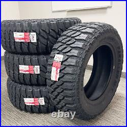 4 NEW ATLAS Tires PARALLER M/T LT 35X12.50R20 Load F 12 Ply MT Mud Tire 125Q