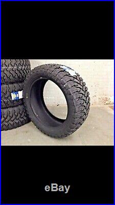 4 New 33x12.50r24 Comforser MT Load E 10 Ply 33125024 Mud Tire Quiet On Highway