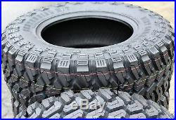 4 New Centennial Dirt Commander M/T LT 33X12.50R17 Load D 8 Ply MT Mud Tires