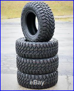 4 New Centennial Dirt Commander M/T LT 35X12.50R17 Load F 12 Ply MT Mud Tires