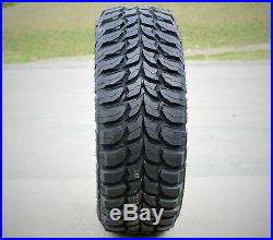 4 New Crosswind M/T LT 33X12.50R18 Load E 10 Ply MT Mud Tires