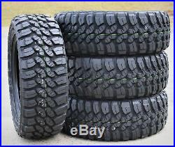 4 New Forceum M/T 08 Plus LT 275/55R20 Load D 8 Ply MT Mud Tires