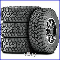 4 New General Grabber X3 LT 285/70R17 Load E 10 Ply M/T Mud Tires